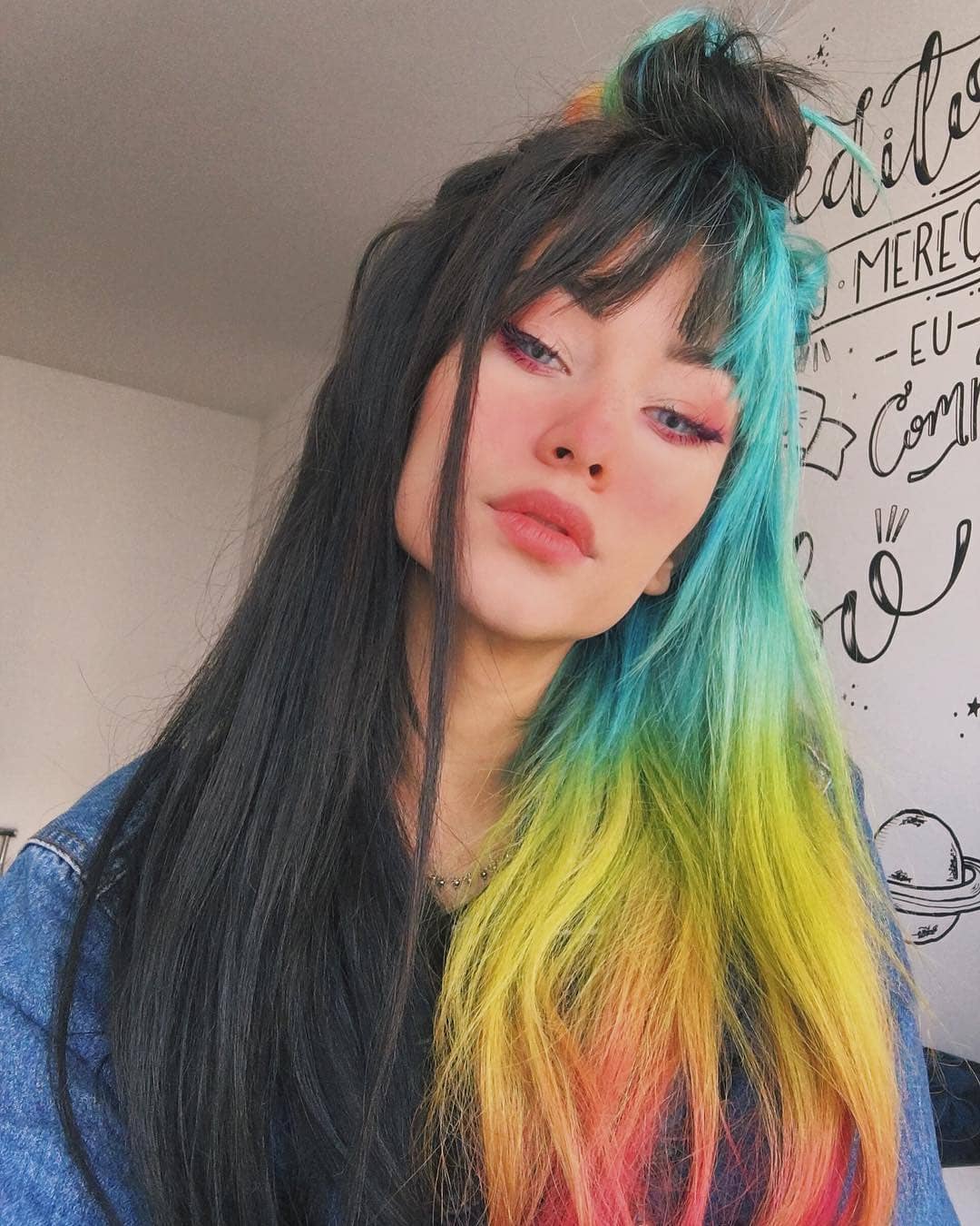 Tonalizante Tinta fantasia Miss Colorful coloridas para os cabelos todas as  cores - Escorrega o Preço